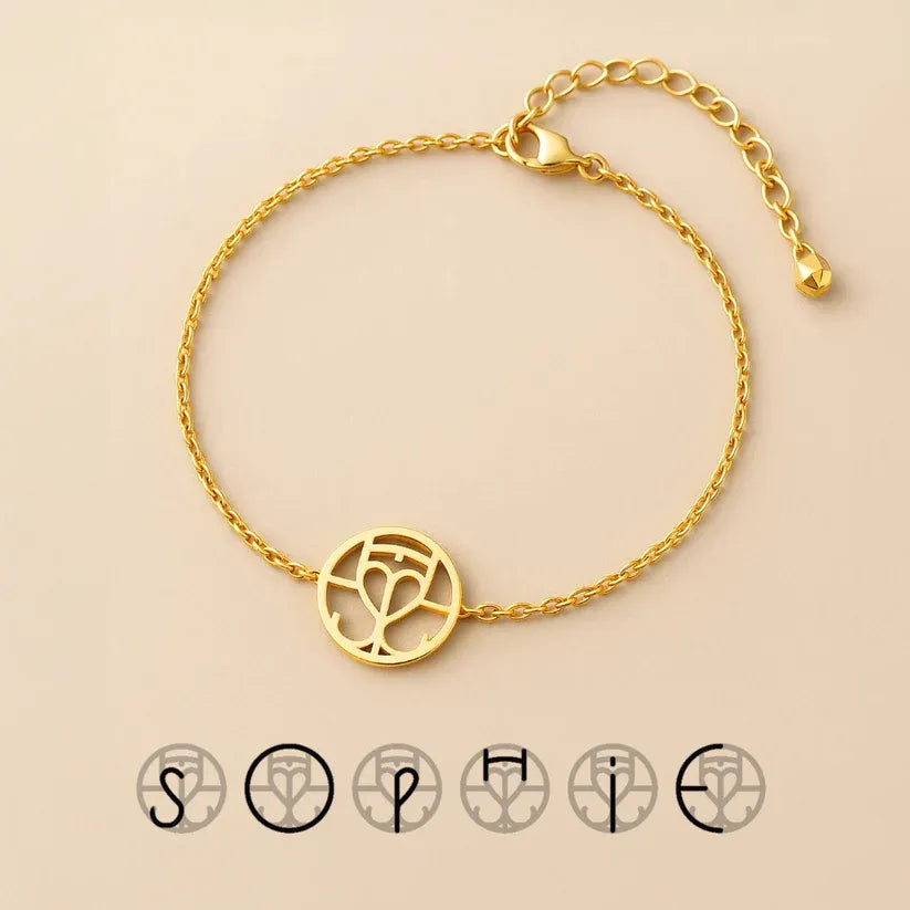 Bracelet monogramme