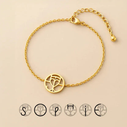 Bracelet monogramme