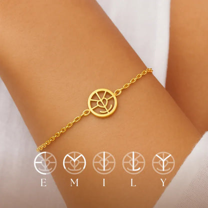 Bracelet monogramme